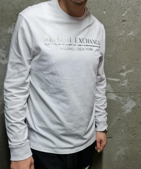 Armani exchange men Tshirt ארמני אקסצ'יינג בחולצת שרוול ארוך לגבר